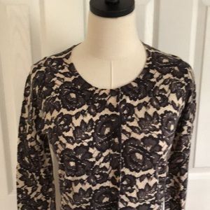 Talbots cardigan with 3/4 length sleeves